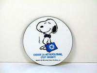 Met Life Snoopy French (Canadian) Magnet