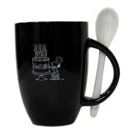 Met Life 140Th Anniversary Mug + Spoon Set