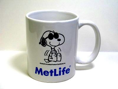 Met Life Mug - Snoopy Joe Cool
