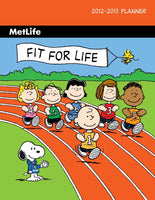 2012-2013 Met Life Fit For Life Monthly Planner