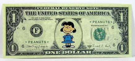 Lucy Dollar Bill (Play Money)