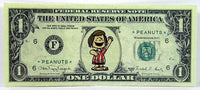 Peppermint Patty Dollar Bill (Play Money)