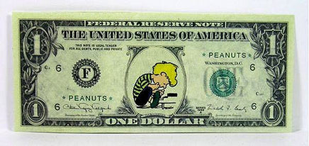 Schroeder Dollar Bill (Play Money)
