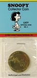 Snoopy Collector Coin # 4 - Lucy