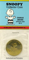 Snoopy Collector Coin # 6 - Charlie Brown