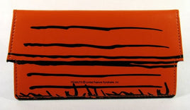 Snoopy's Doghouse Leather Checkbook Cover