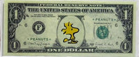 Woodstock Dollar Bill (Play Money)