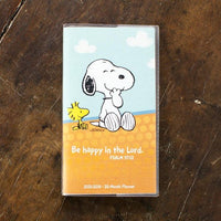 2013-2014 Peanuts 2-Year/28 Month Planner - Be Happy in the Lord