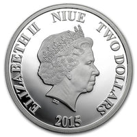 2015 Niue Peanuts Movie Silver Plated Coin - snoopn4pnuts.com
