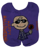 Peanuts Halloween Matching No Show Socks - Masked Charlie Brown