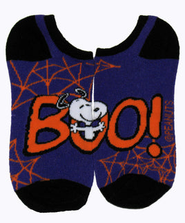 Peanuts Halloween Matched No Show Socks - Snoopy BOO! - snoopn4pnuts.com