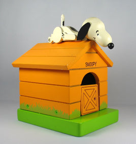 Snoopy And Woodstock Vintage Animated & Musical Doghouse (Plays "Raindrops Keep Falling On My Head" 
