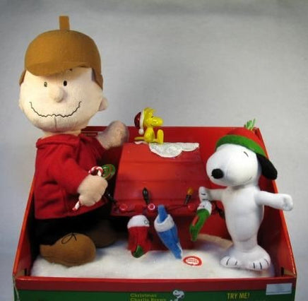 Charlie Brown And Snoopy Musical And Animated Christmas Display