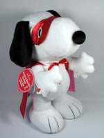 Hallmark Snoopy Kissing Bandit Plush Doll with Sound (Near Mint/Arms Don't Move)