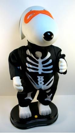 Hip Swinging Masked Snoopy Animated And Musical Doll