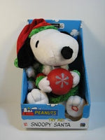 Snoopy Animated, Musical, and Lighted Plush Christmas Doll