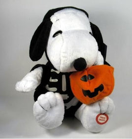 Snoopy Halloween Skeleton Doll (Please Note: No Longer Moves Or Plays Music/Nice Display)