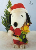 Snoopy Santa Animated and Musical Plush Doll