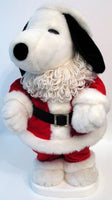 Snoopy Santa Large Animated Plush Doll