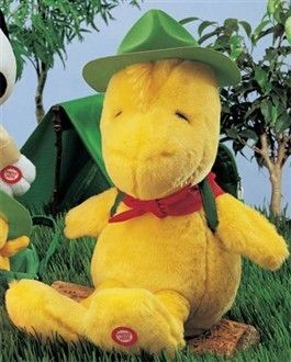Woodstock Scout Animated And Musical Doll