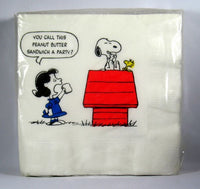 Lucy and Snoopy Vintage Party Luncheon / Dessert Napkins