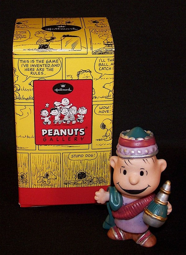 Hallmark Figurine:  Peanuts Gang Nativity - A Wise Man