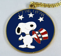 Snoopy Bicentennial Necklace (1776-1996)