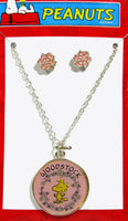 Woodstock Necklace and Earrings Set