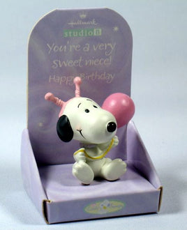 Little Snoopy Birthday Figurine - Niece