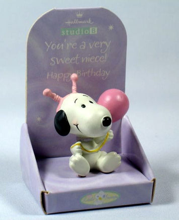 Little Snoopy Birthday Figurine - Niece