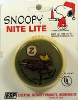 Woodstock in nest vintage night light