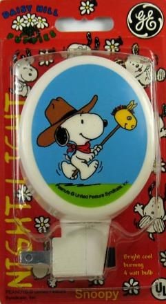 Daisy Hill Puppies - Cowboy Snoopy Vintage Night Light