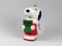 1982 Vintage Ceramic Christmas Ornament - Belle Caroler - snoopn4pnuts.com
