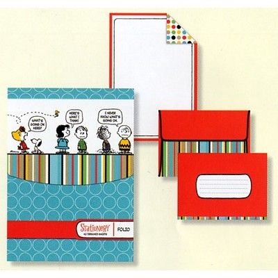 Peanuts Stationery Folio - Special Low Price!