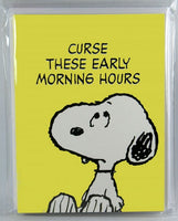 Snoopy Note Card Set - Morning Hours