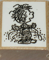 Pig Pen Rubber Stamp (New Remounted)