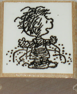 Pig Pen Rubber Stamp (New Remounted) - snoopn4pnuts.com