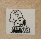 A Boy's Best Friend RUBBER STAMP (New Remounted)