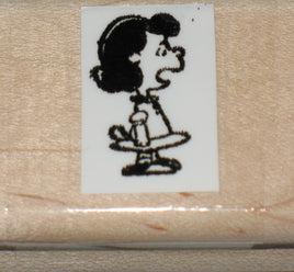 Lucy Yelling Rubber Stamp (New Remounted) - snoopn4pnuts.com