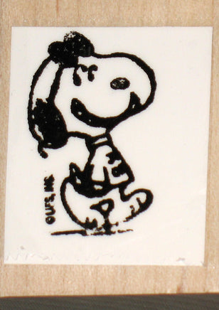 Snoopy Joe Cool Rubber Stamp (New Remounted) - snoopn4pnuts.com