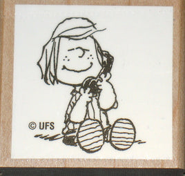 Peppermint Patty Rubber Stamp (New Remounted)