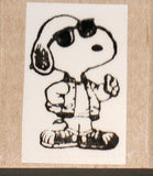 Snoopy Joe Cool Rubber Stamp (New Remounted)