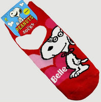 Toddler Non - Slip Socks - Belle (Size 5 - 6 1/2) - snoopn4pnuts.com