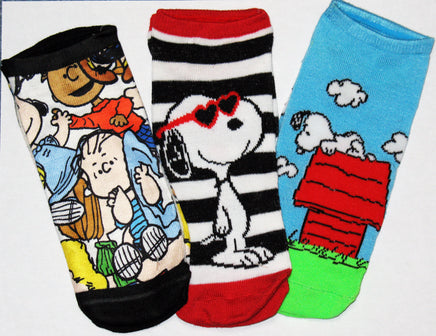 Peanuts No Show Socks - snoopn4pnuts.com