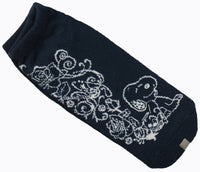 Snoopy No Show Socks - Roses