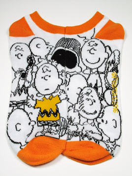 Men's Peanuts Gang Matching No Show Socks - Charlie Brown - snoopn4pnuts.com