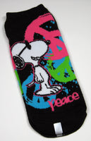 Snoopy Joe Cool Neon No Show Socks