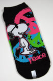 Snoopy Joe Cool Neon No Show Socks