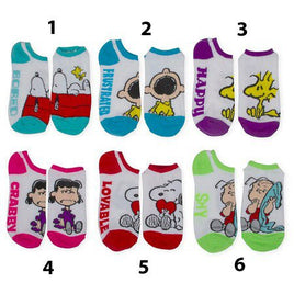 Peanuts No Show Socks - ON SALE! - snoopn4pnuts.com
