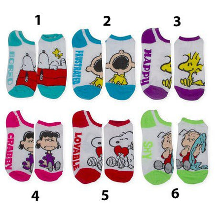Peanuts No Show Socks - ON SALE! - snoopn4pnuts.com